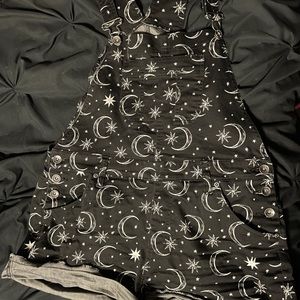 Hot Topic Denim Overalls